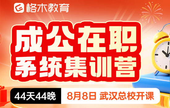 2027公考--成公在职系统集训营介绍图片