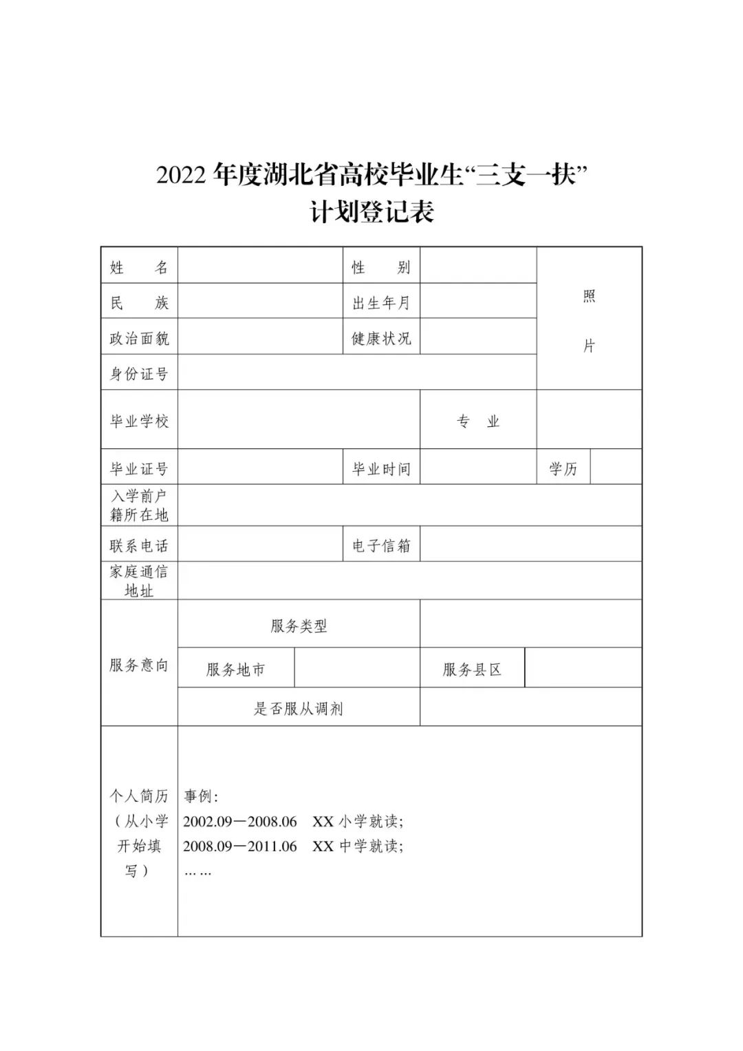 2022年武汉市新洲区招募“三支一扶”高校毕业生资格复审公告