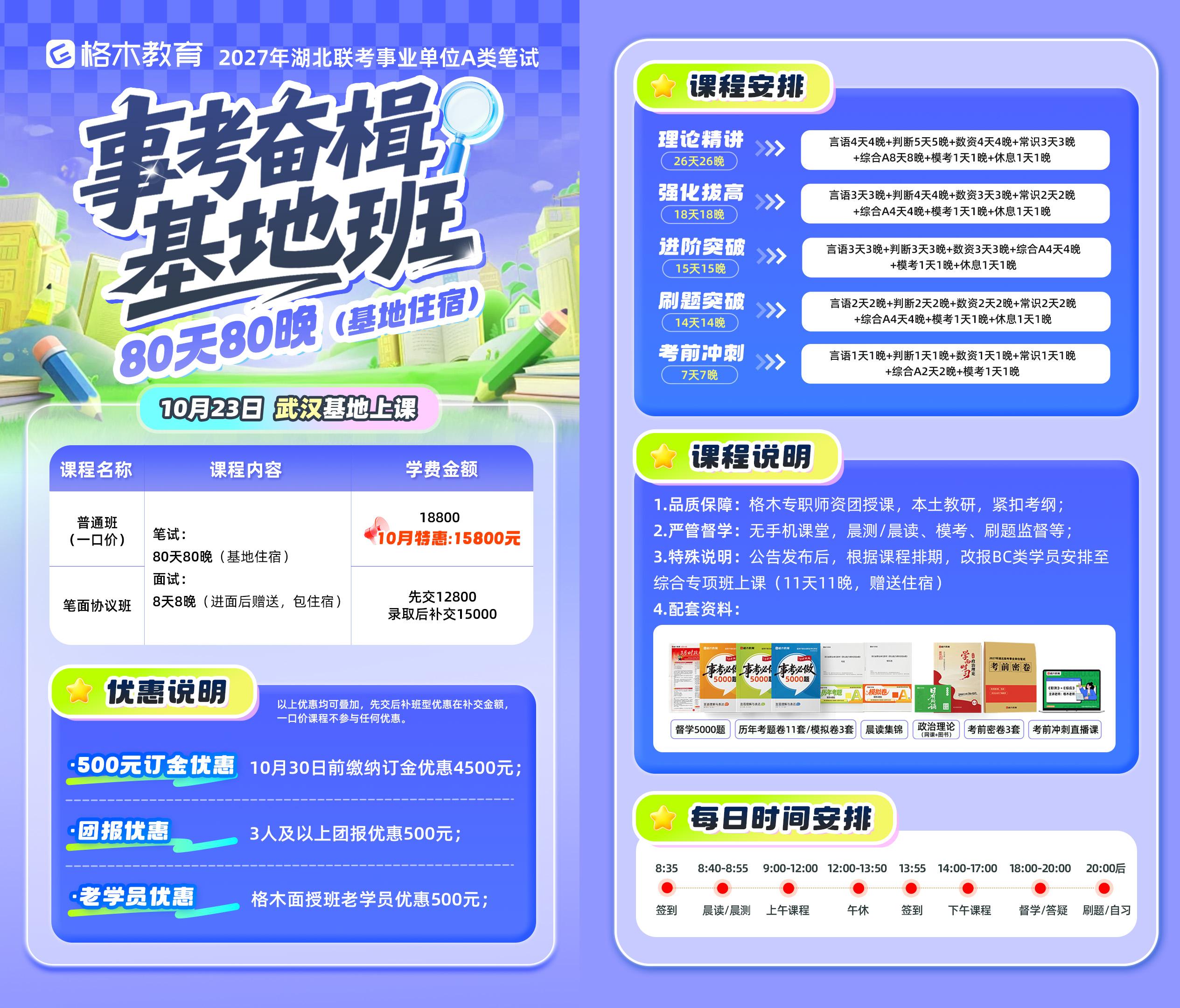 2027湖北事业单位笔试课程