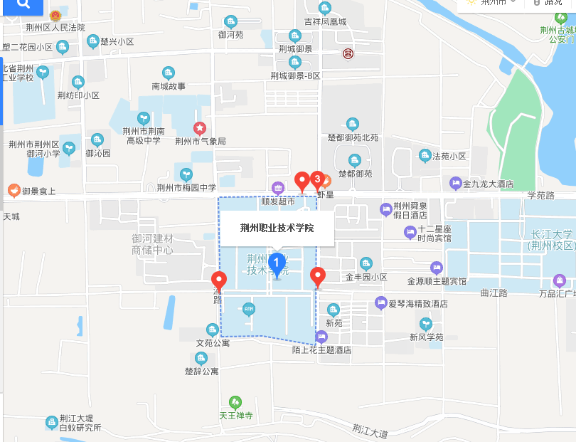 2022湖北省公务员荆州考区笔试考点—荆州职业技术学院求索楼