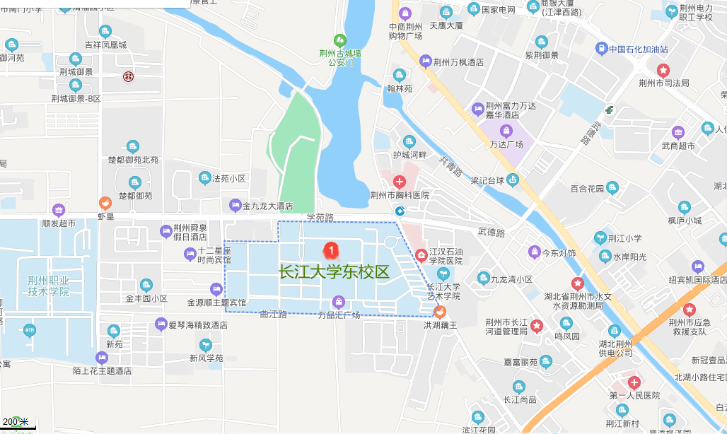 2022湖北省公务员荆州考区笔试考点—长江大学（东校区）