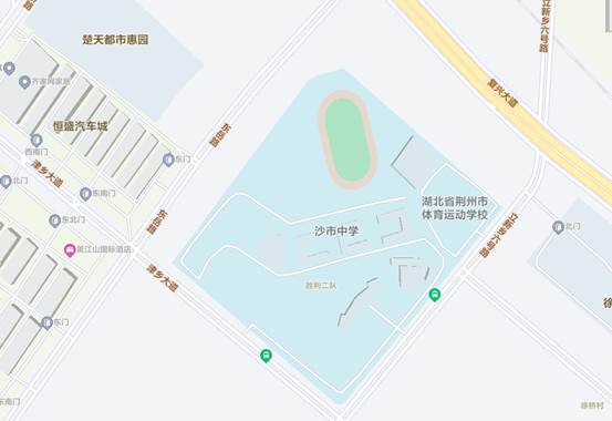 2023年荆州市公务员笔试考前温馨提示及考点地图