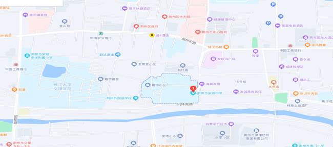 2023年国考湖北荆州考点分布图：荆州市实验中学